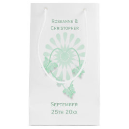 Sacola Para Presentes Pequena Borboletas de hortelã-pimenta-de-presente-caseiro