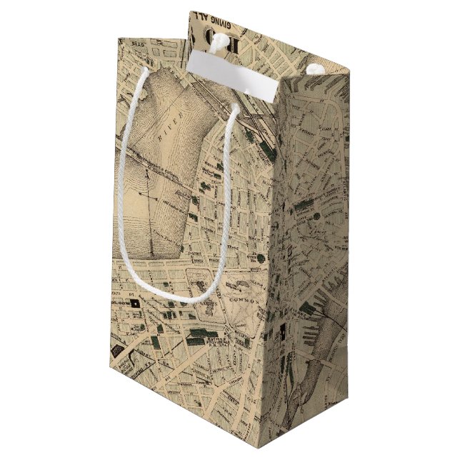 Sacola Para Presentes Pequena Boston 3 2 (Verso inclinado)