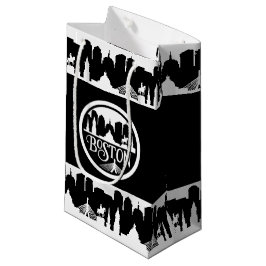 Sacola Para Presentes Pequena Boston Skyline