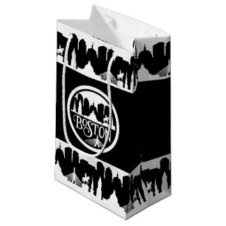 Sacola Para Presentes Pequena Boston Skyline