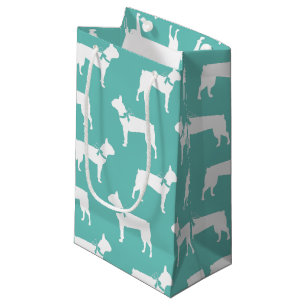 Sacola Para Presentes Pequena Boston Terrier Dog Puppy