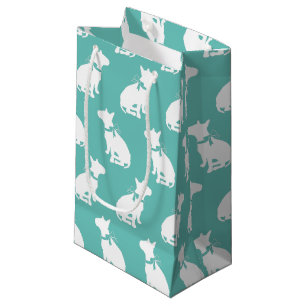 Sacola Para Presentes Pequena Bull Terrier Dog Puppy