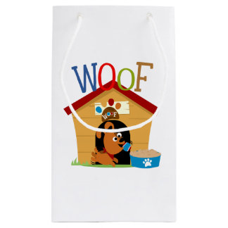 Sacola Para Presentes Pequena Cachorro