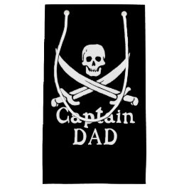 Sacola Para Presentes Pequena Capitão Pai - Clássico