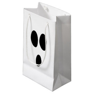 Sacola Para Presentes Pequena Cara do fantasma