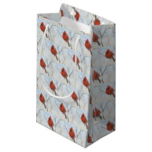 Sacola Para Presentes Pequena Cardinal