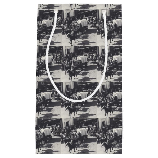 Sacola Para Presentes Pequena Cargueiros Ocidentais Presentes-Presentes-Cargueir (Frente)