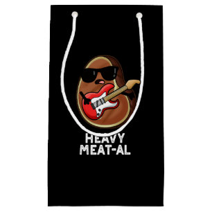 Sacola Para Presentes Pequena Carnes Pesadas, Funarizadas, Carne Fresca Pun Dark