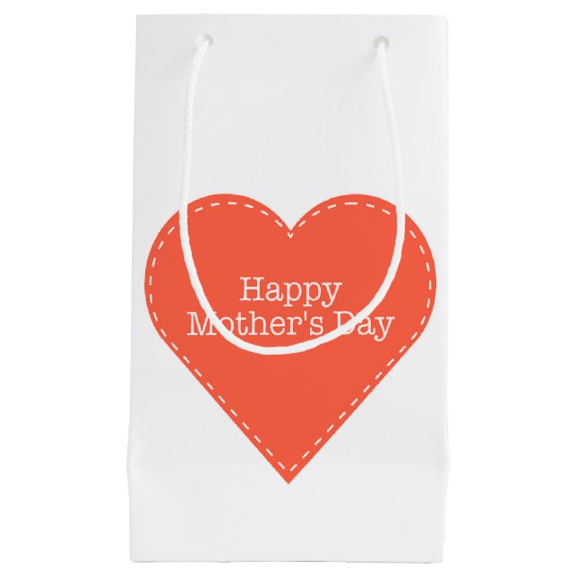 Sacola Para Presentes Pequena Celebrações de mãe (Frente)