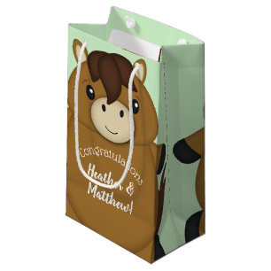 Sacola Para Presentes Pequena Chá de fraldas