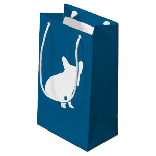 Sacola Para Presentes Pequena Chá de fraldas francês Bulhdog francês Frenchy