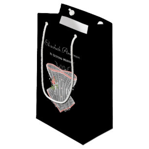 Sacola Para Presentes Pequena Chá de panela pessoal da lingerie do espartilho d