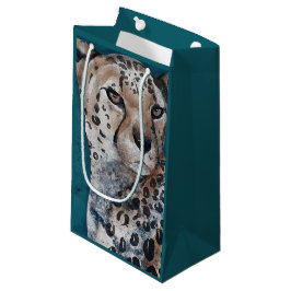 Sacola Para Presentes Pequena Cheetah Selvagem Personalizado