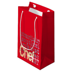 Sacola Para Presentes Pequena Chef Extraordinaire