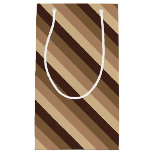 Sacola Para Presentes Pequena Chocolate ao Leite