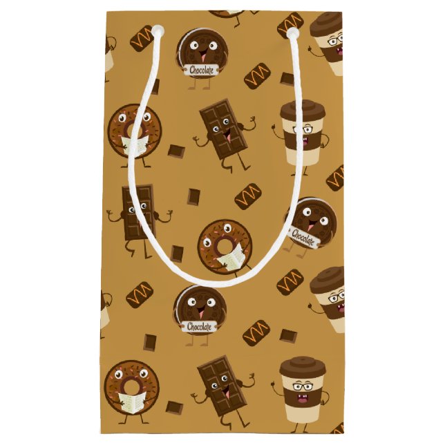 Sacola Para Presentes Pequena Chocolate Treats Gift Bag (Frente)