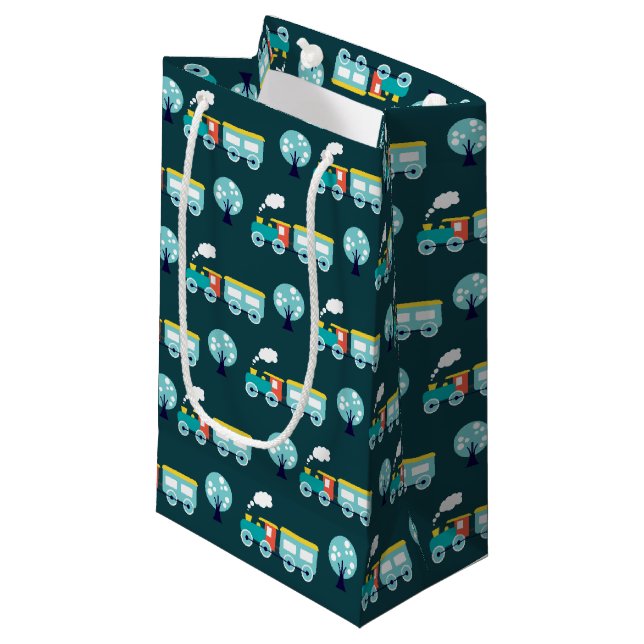 Sacola Para Presentes Pequena Choo Choo Train Gift Bag (Frente inclinada)