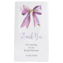 Chuva de Noiva Laço Coquete Roxo