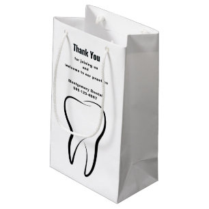 Sacola Para Presentes Pequena Clínica Médica de Odontologia Dentária