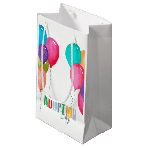 Sacola Para Presentes Pequena Coleção do partido da adopção