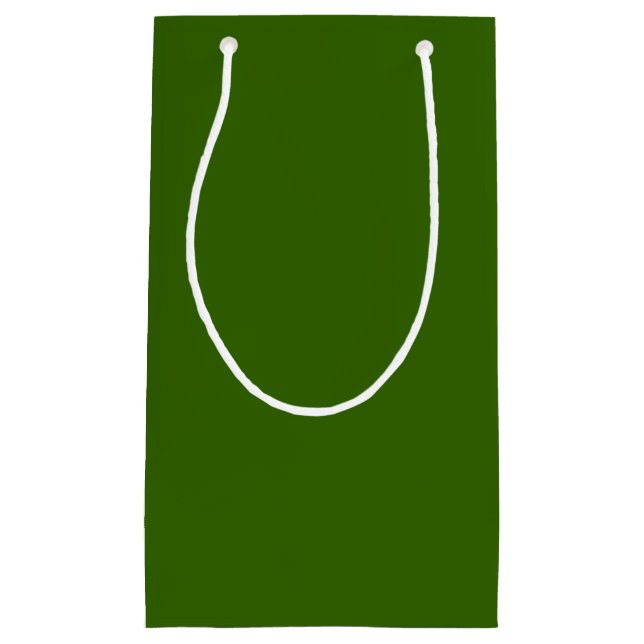Sacola Para Presentes Pequena Conifer Green (Frente)