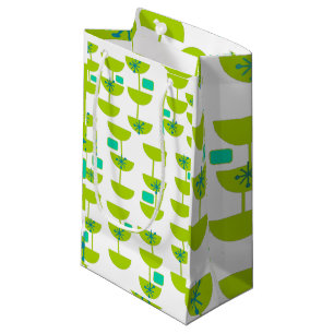 Sacola Para Presentes Pequena Copas Modernas do Século médio