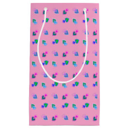 Sacola Para Presentes Pequena Cor de Rosa Sagrada