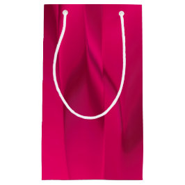 Sacola Para Presentes Pequena Cor Rosa Escuro Manchado