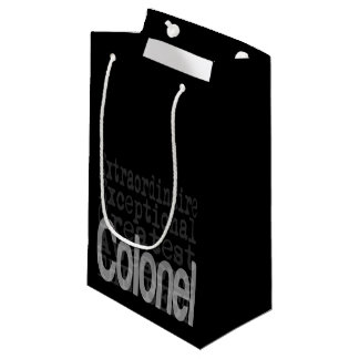 Sacola Para Presentes Pequena Coronel Extraordinaire