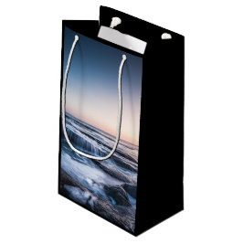 Sacola Para Presentes Pequena Costa de Lofoten Noruega