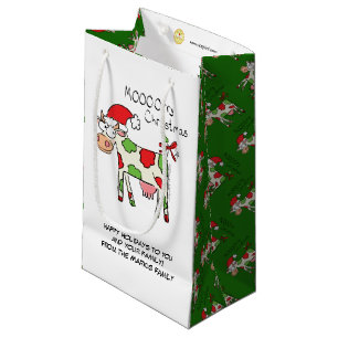 Sacola Para Presentes Pequena Crianças bonitas de Natal