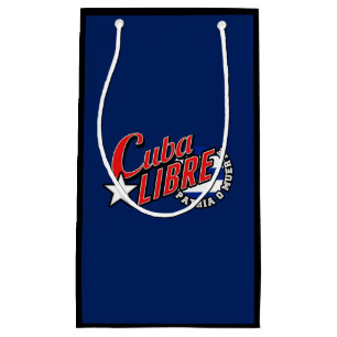 Sacola Para Presentes Pequena Cuba Libre Motto