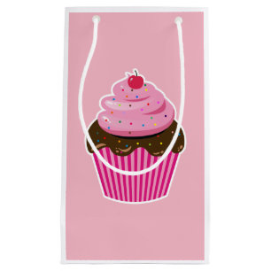 Sacola Para Presentes Pequena Cupcake