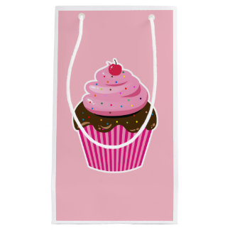 Sacola Para Presentes Pequena Cupcake