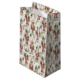 Sacola Para Presentes Pequena Cura-d-água de pirata de Natal festiva