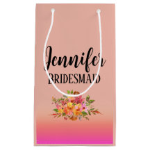 Dama de honra | Floral Moderno Personalizado