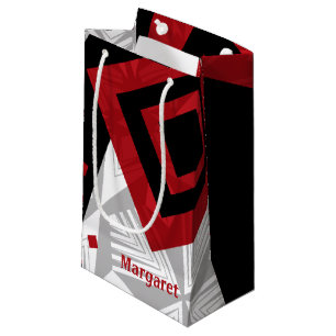 Sacola Para Presentes Pequena Dança customizável da cor