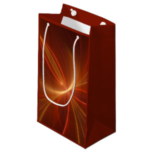 Sacola Para Presentes Pequena Dançar Com A Arte Fractal Moderna Abstrato