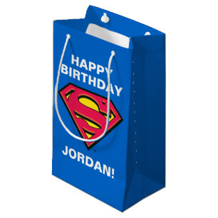 Sacola Para Presentes Pequena DC Comics   Superman   Classic Logo