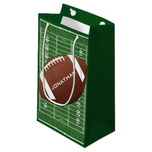 Sacola Para Presentes Pequena Design de futebol - Saco do Presente