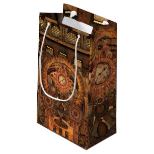 Sacola Para Presentes Pequena design de steampunk maravilhoso