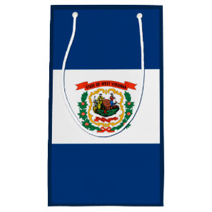 Sacola Para Presentes Pequena Design do Estado da Virgínia Ocidental