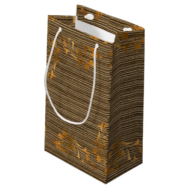 Sacola Para Presentes Pequena Dia de as mães Gift Bag (Verso inclinado)