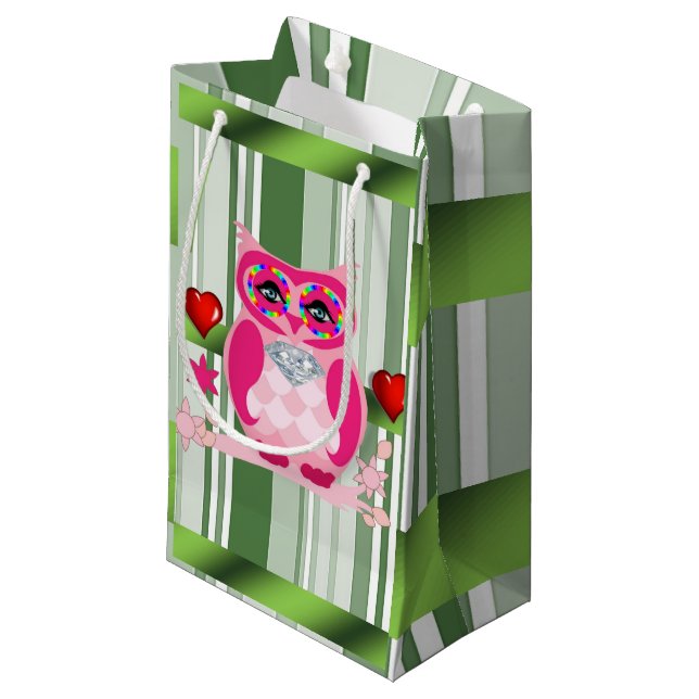 Sacola Para Presentes Pequena Dia de as mães Gift Bag (Frente inclinada)