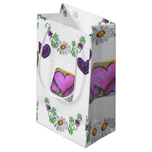 Sacola Para Presentes Pequena Dia de as mães Gift Bag (Frente inclinada)