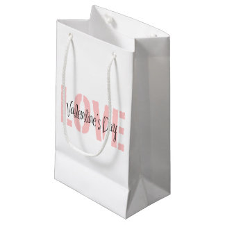 Sacola Para Presentes Pequena Dia de os namorados Love Small Gift Bag