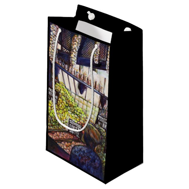 Sacola Para Presentes Pequena Dimensões da curiosidade (Frente inclinada)
