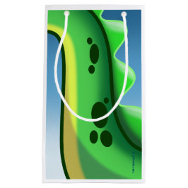 Sacola Para Presentes Pequena DINOSSAUR MISTERIOSO DO PESCOÇO LONGO por Jeff Wil