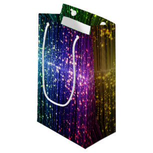 Sacola Para Presentes Pequena Disco brilhante Tinsel