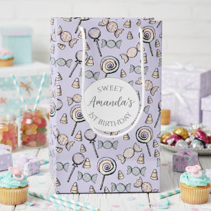 Sacola Para Presentes Pequena Doce Pequeno Tema De Um Docinho Primeiro Favor De